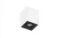Alb Mat / Negru Mat