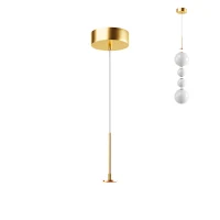 Suspensie Bilia KIT SURFACE (DRIVER INCLUDED MAX.30 W) IP44 BRASS