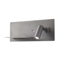 Aplică Brook LED 1X8W + 1X3W USB 3000 K LEFT BK