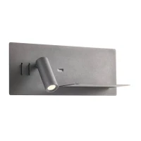 Aplică Brook LED 1X8W + 1X3W USB 3000 K RIGHT BK