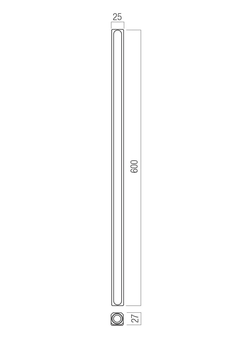 Aplică Crisp LED 6.6 W 3000 K SBK (60) 3