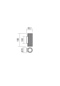 Бра Delphi 2X50W GU10 GD 3