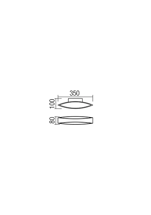Aplică Eigher LED 12 W 3000 K WH 3