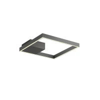 Aplică / plafonieră Febe LED SQ 30 W 3000 K D400*400 SBK