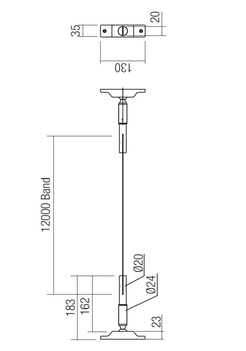 Freedom KIT SIST.LINIAR BANDA INOX 12M SBK 3