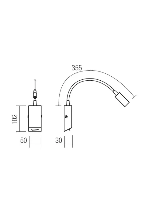 Aplică Hello LED 3 W SN 3