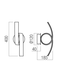 Aplică Impuls LED 11 W 3000 K GD 3