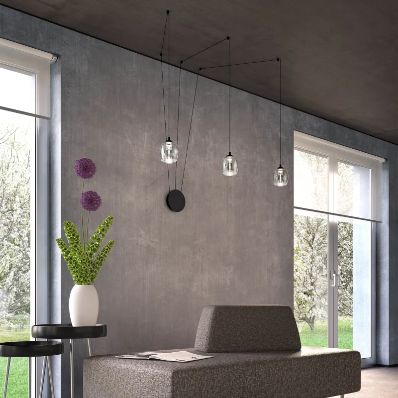 Aplică / suspensie Khadi LED 6 W 3000 K SMOKE 2