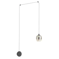Aplică / suspensie Khadi LED 6 W 3000 K SMOKE