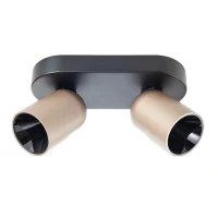 Aplică / plafonieră Kobe LED 16 W 2700 K BK/SILVER COFFEE TRIAC