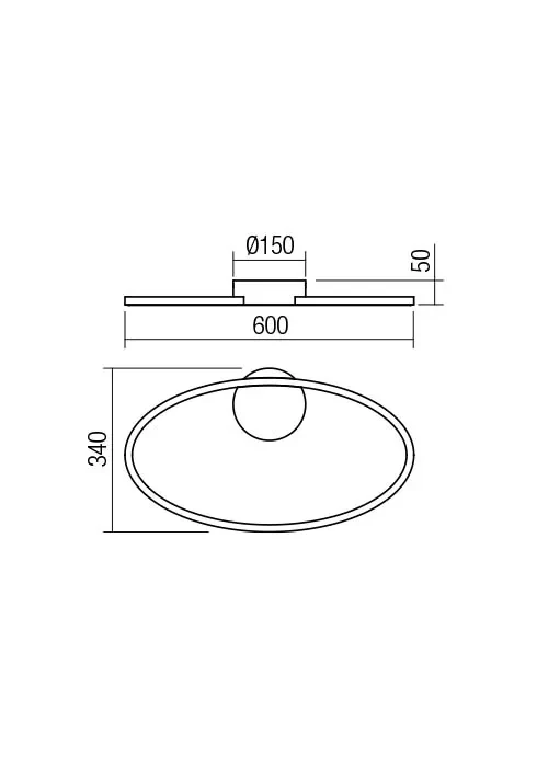 Plafonieră Leo LED 31 W CCT + 3STEP WH