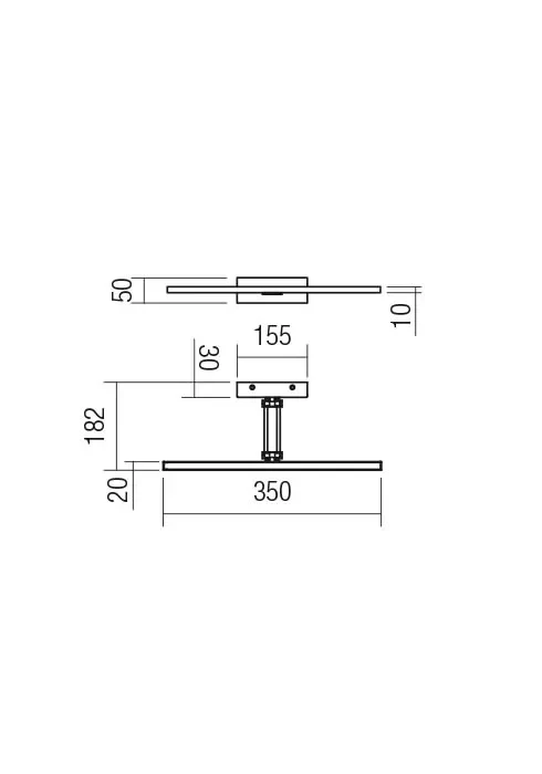 Aplică Linear LED 8 W 3000 K SWH 3