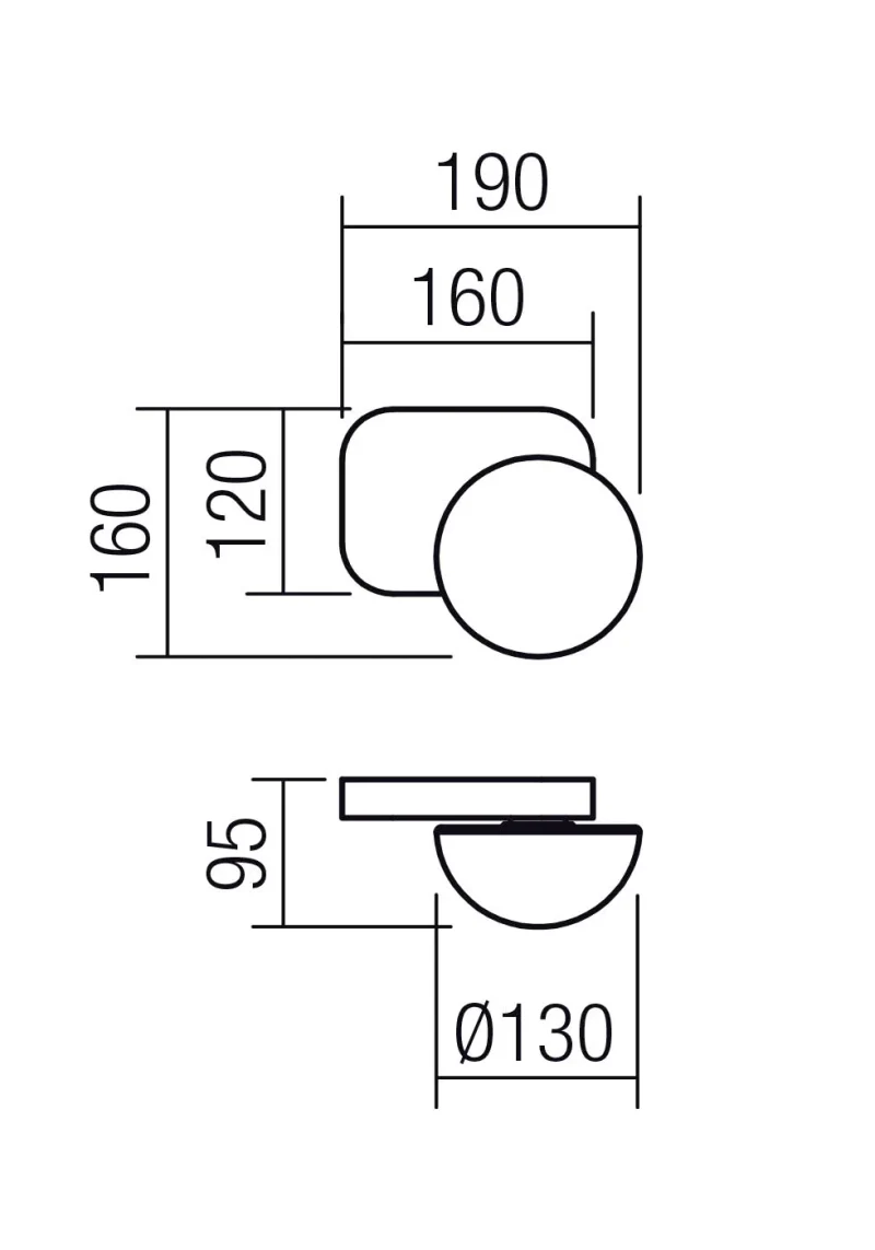 Aplică Lumien 1L 7 W SWH 3