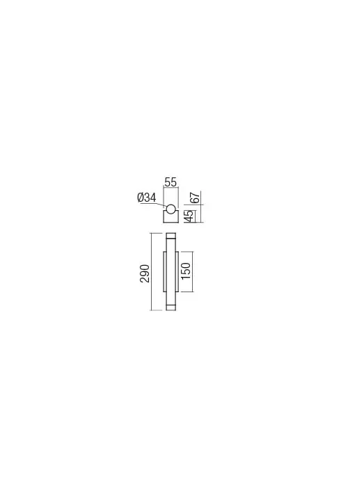 Aplică Madison LED 8 W 3000 K SGD 3