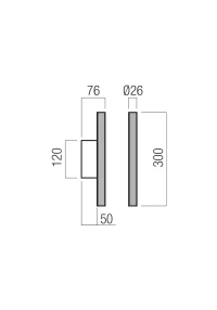 Aplică Nikos LED 10 W 3000 K SBK 3