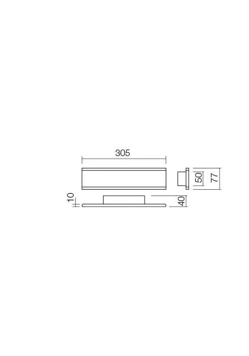 Aplică Rail LED SMD 16 W IP20 SW 3000 K 3