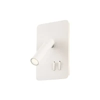Aplică Quda LONG LED 1X6W + 1X3W 3000 K WH