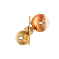 Aplică Roy 2X10W G9 MATT BRASS/GOLD + COFFEE IP20