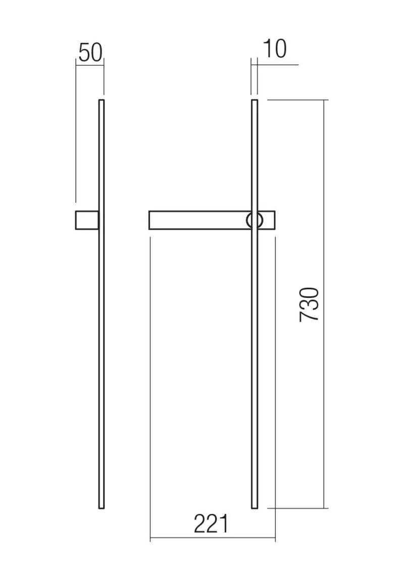Aplică Tangent LED 6 W CCT 2700 K-3000 K MGD 3