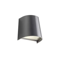 Aplice Tron GU10 1 x 7 W IP65 Gri Închis