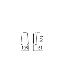 Aplice Twill LED 11 W 4000 K IP65 Alb Nisipiu 2