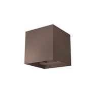 Aplice Vary LED 2 x 10 W 4000 K IP54 Maro Închis