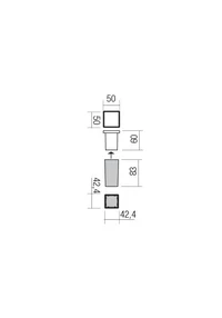 Spoturi scări Xpi LED 3 W 3000 K IP65 Alb 2