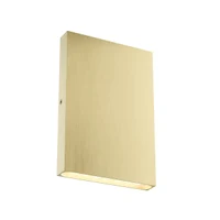 Бра Zipper LED 2 x 3 W 3000 K IP65 Натуральная латунь