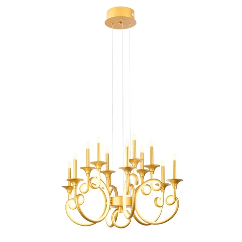 Candelabru CHATEAU LED 119 W 3000 K Auriu
