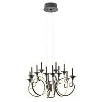 Candelabru CHATEAU LED 119 W 3000 K Negru Mat