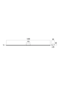 Aplică Aston 1X24W LED SBK 3