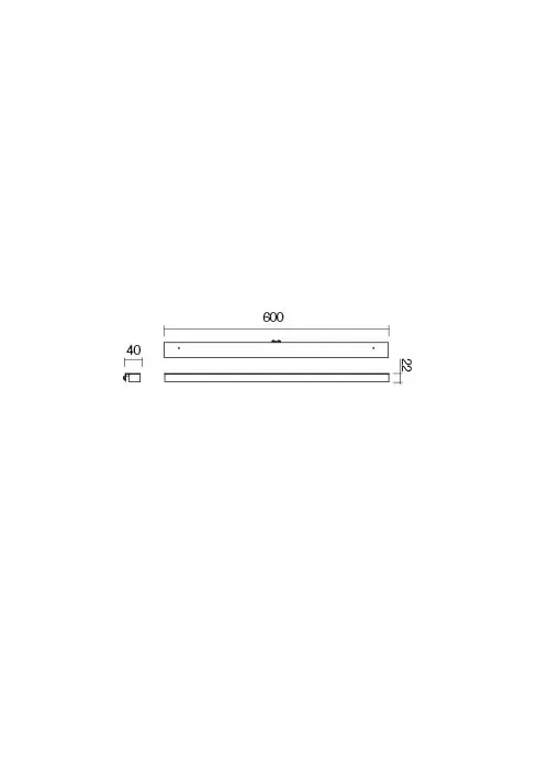 Aplică Ermes LED 12 W 3000 K CH 3