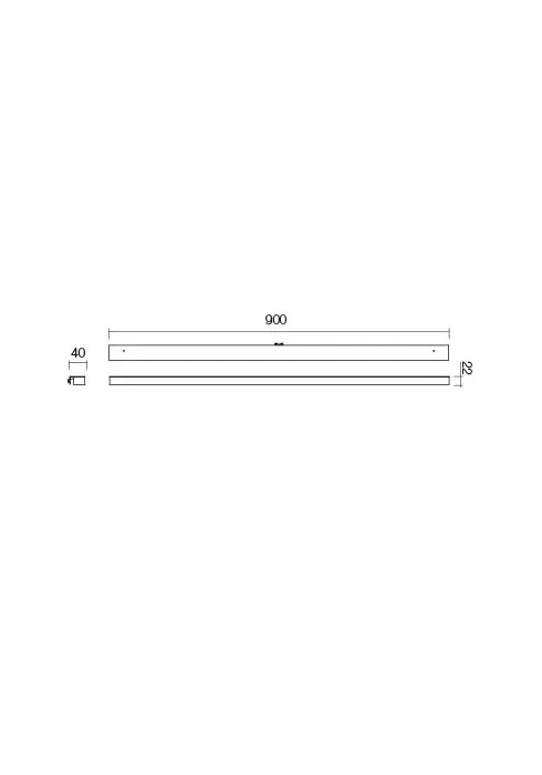 Aplică Ermes LED 18 W 4000 K CH 3
