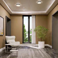 Plafonieră Frisbi LED 8 W 3000 K D150 IP44 WH 2