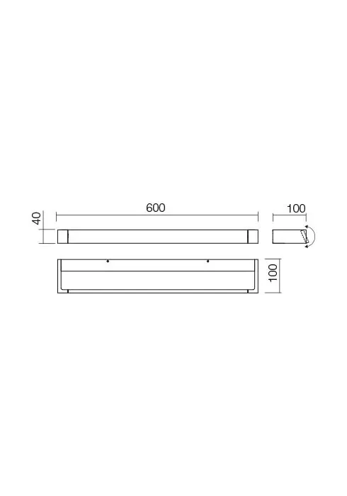 Aplică Flipper LED SMD 18 W IP44 SW 3000 K 3