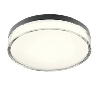 Plafonieră Frisbi LED 18 W 3000 K/4000 K D280 IP44 BK