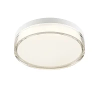 Plafonieră Frisbi LED 12 W 3000 K/4000 K D230 IP44 WH