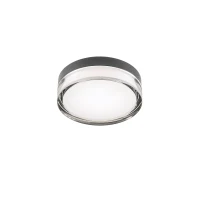 Plafonieră Frisbi LED 8 W 4000 K D150 IP44 BK