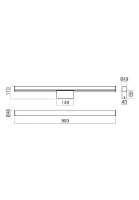 Aplică Kali 1X18W LED SBK 3
