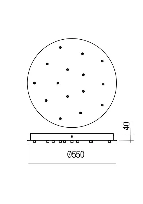 Canopy RD D550 15 PENDANTS BK (EIKO, ITO, KANJI, OBO, LOLLI, TYCON) 2