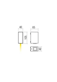 Бра Ace LED 3.36 W 4000 K IP54 Темно-серый 2