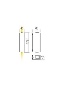 Бра Ace LED 5.84 W 3000 K IP54 Песочно-белый 2