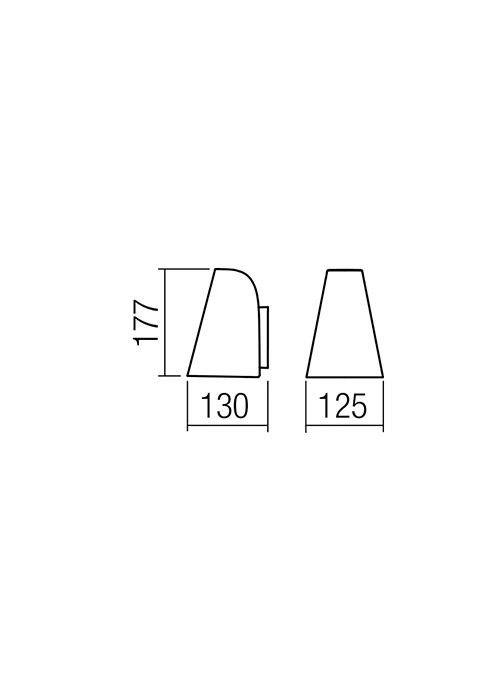 Бра Alvar GU10 1 x 35 W IP44 Темно-коричневый 2