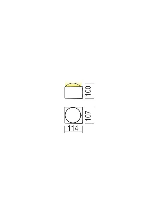 Бра Ari LED 7 W 3000 K IP65 Темно-серый 2