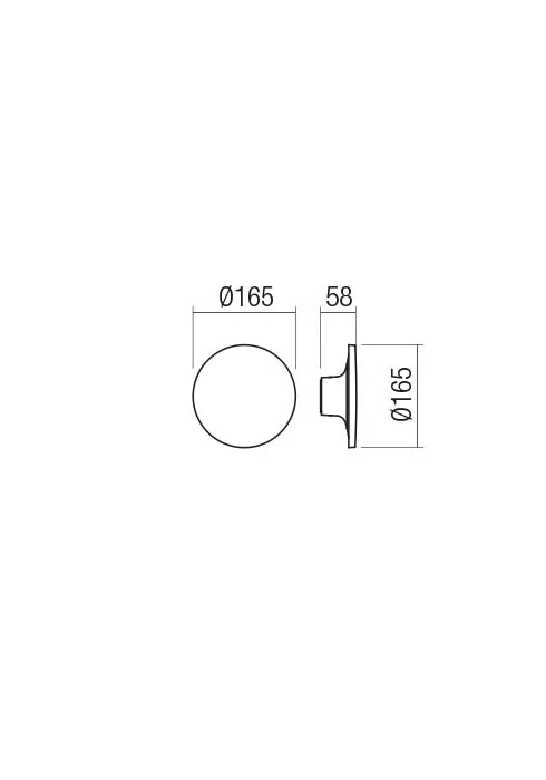 Aplice Aura LED 8 W 3000 K IP65 Alb Nisipiu 2