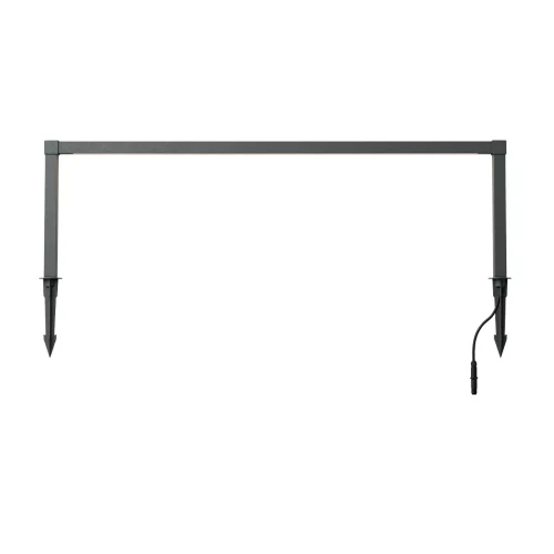 Светильники на колышке Barrier LED 15 W 3000 K IP65 Темно-серый