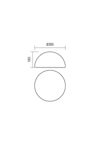 Декоративные светильники Blob LED 3 W IP65 Опал 2