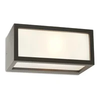 Aplice Brick E27 1 x 23 W IP54 Gri Închis