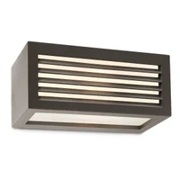 Aplice Brick E27 1 x 23 W IP54 Gri Închis