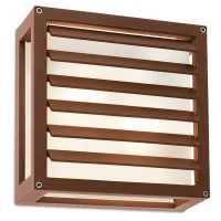 Бра Brick Glass E27 2 x 42 W IP54 Ржавчина